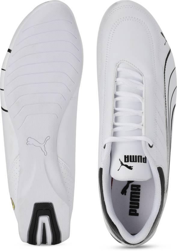 Men's Scuderia Ferrari Puma White Sneaker Shoes