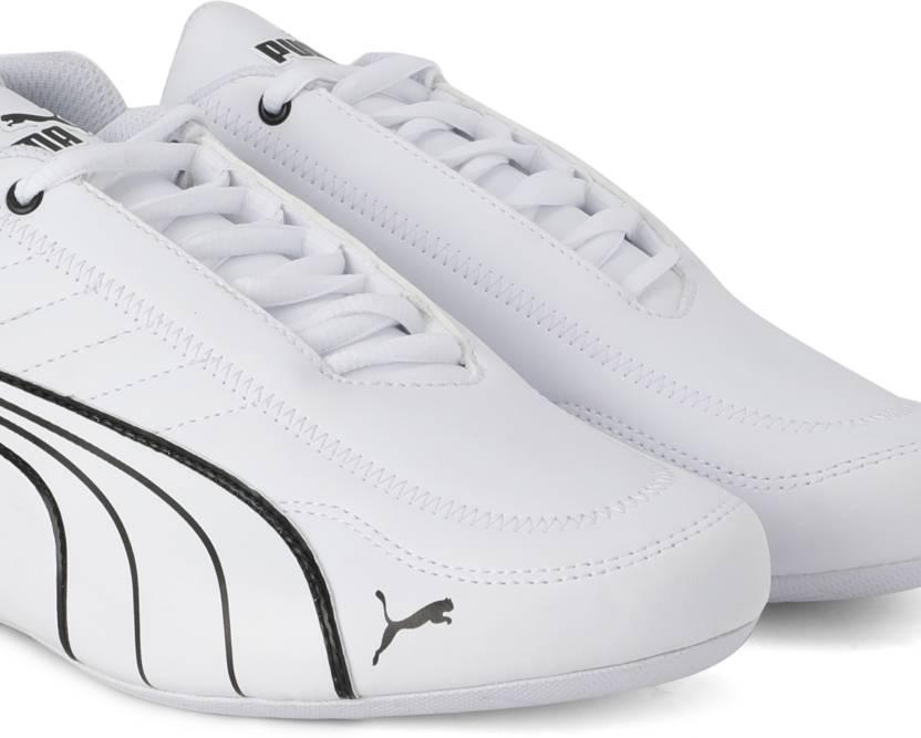 Men's Scuderia Ferrari Puma White Sneaker Shoes